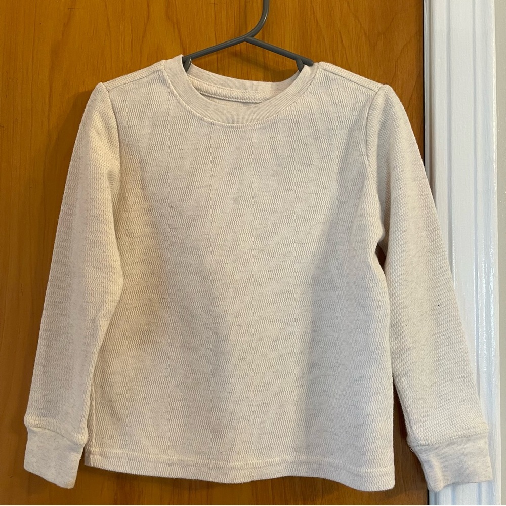 Tommy Bahama Kids Cream Long Sleeve Tee